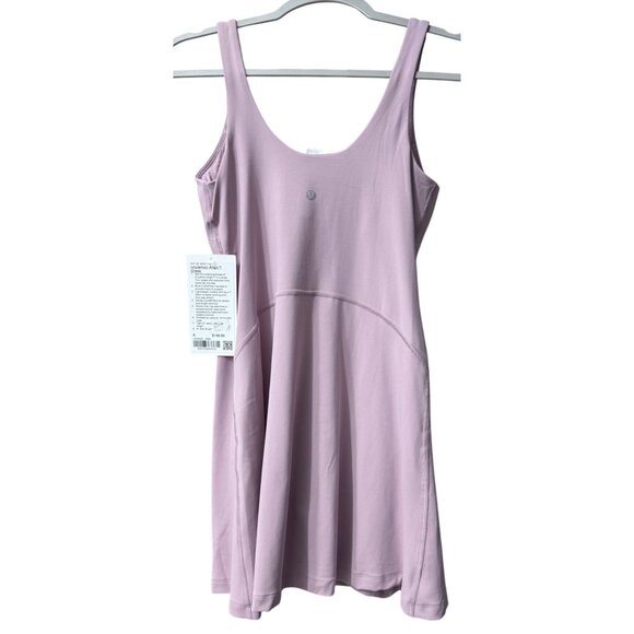 Lululemon Align Dress Size 6 With Built-In Bra & Shorts Nulu W1EIOS RSBL NWT - Picture 8 of 16